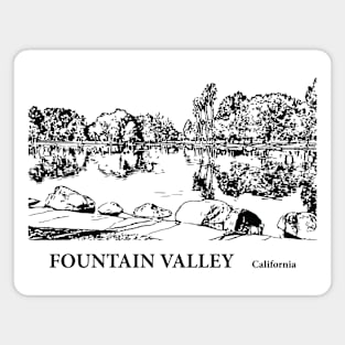 Fountain Valley California Magnet